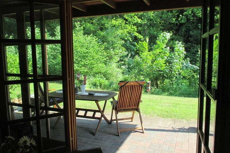 Ferienwohnung Haus am Wald Klingberg Exterior foto