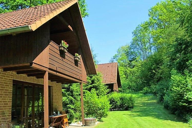 Ferienwohnung Haus am Wald Klingberg Exterior foto